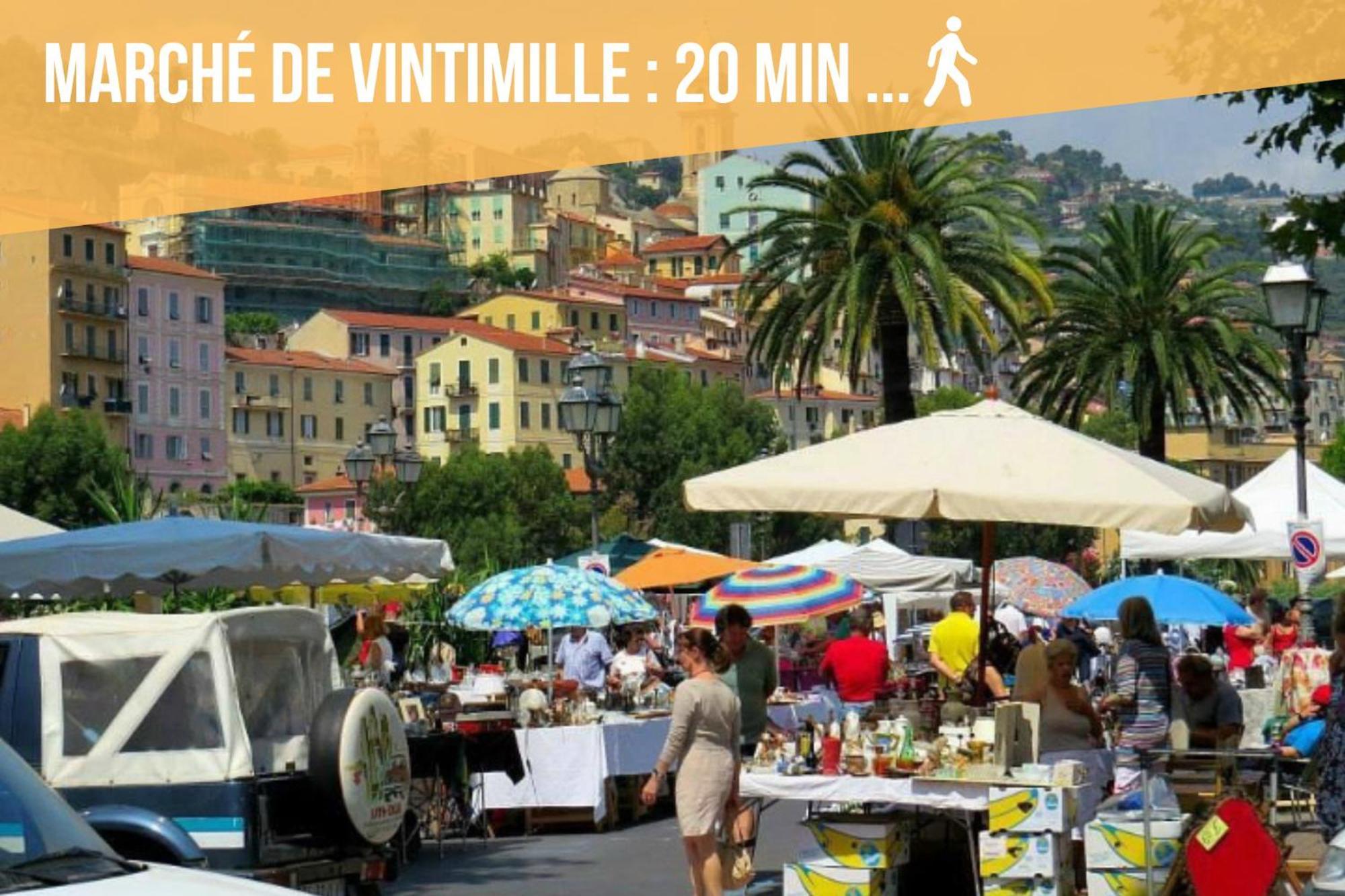 Ou Mentounasc - Duplex Vieille Ville Menton - Free Parking מראה חיצוני תמונה